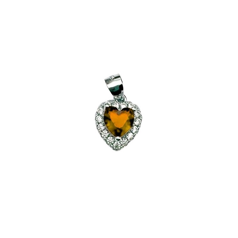 Wisior srebrny Ag 925 Serce IM0890524PR_YELLOW