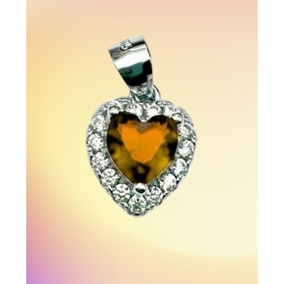 Wisior srebrny Ag 925 Serce IM0890524PR_YELLOW