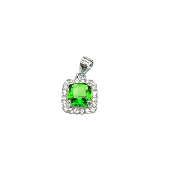 Wisior srebrny Ag 925 kwadraty IM0930524PR_GREEN