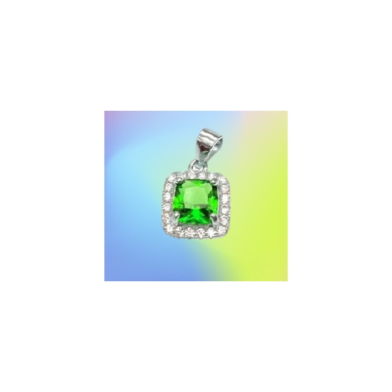 Wisior srebrny Ag 925 kwadraty IM0930524PR_GREEN