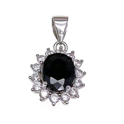 Wisior Ag 925 Cyrkonia IM0980524PR_black