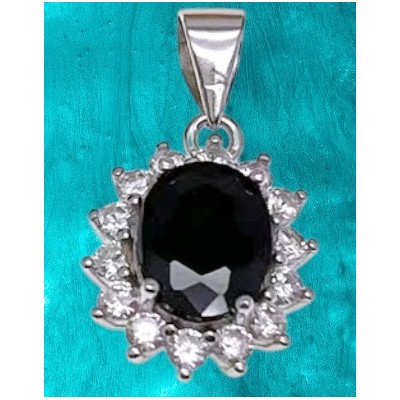 Wisior Ag 925 Cyrkonia IM0980524PR_black