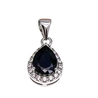 Wisior srebrny Ag 925 łezka IM0960524PR_BLACK