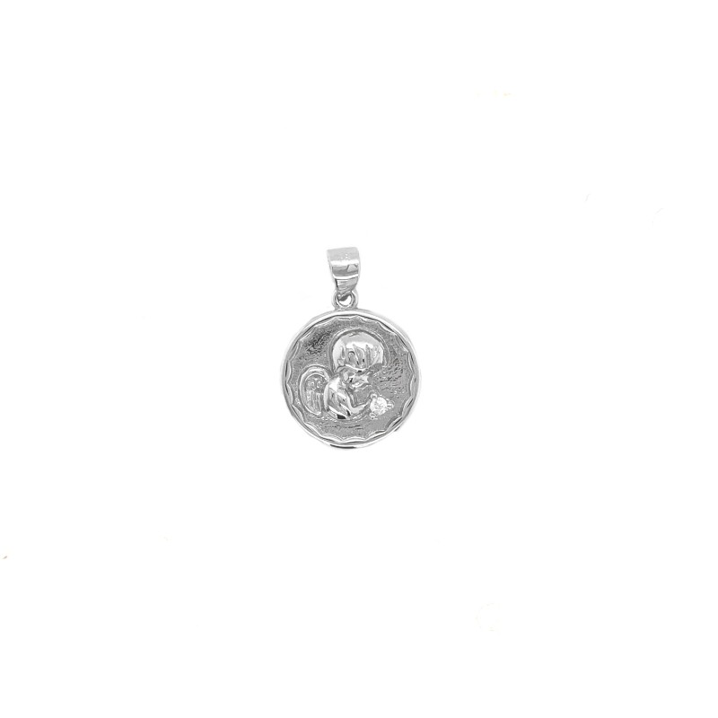 Srebrny medalik Ag 925 Aniołek MDS18