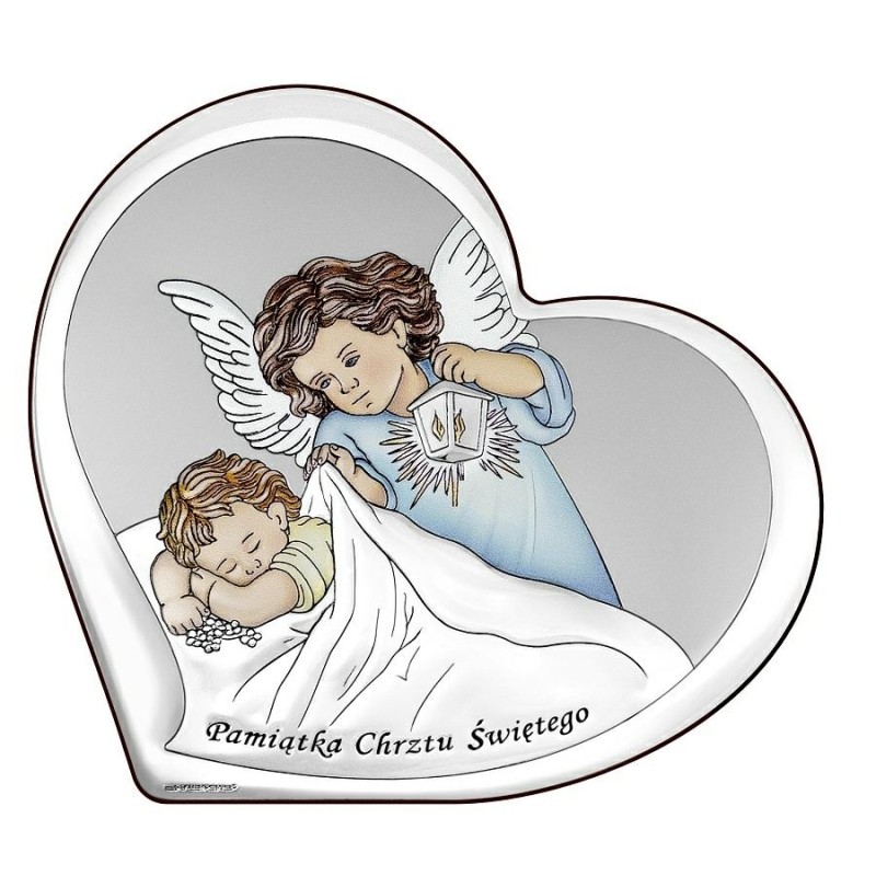 Obrazek kolorowy Aniołek nad dzieckiem 6449C