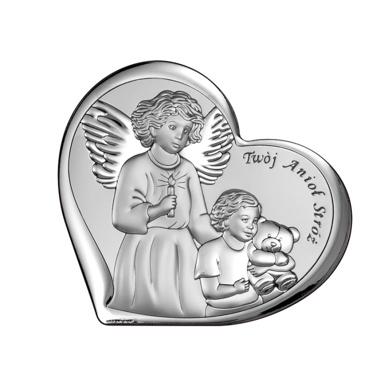 Obrazek srebrny Twój Anioł Stróż 6526