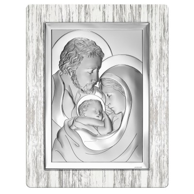 Obraz Święta Rodzina na drewnie shabbychic 6649/5S