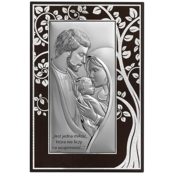 Obrazek Srebrny Święta Rodzina 6653M/5A