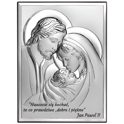 Obrazek Srebrny Święta Rodzina 6665S/3