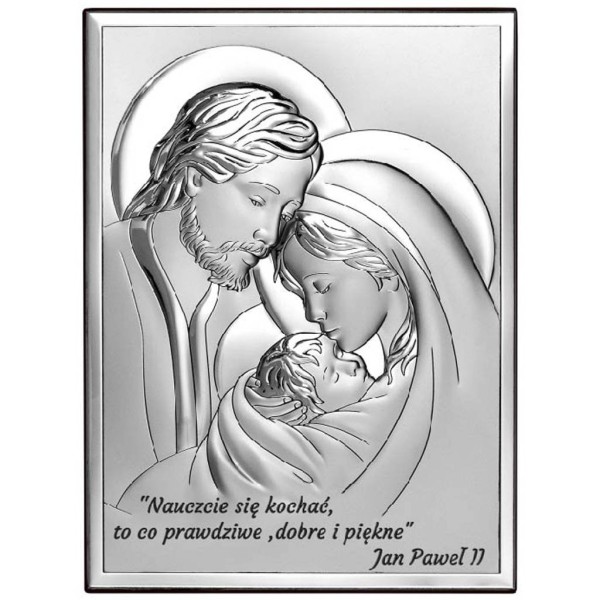 Obrazek Srebrny Święta Rodzina 6665S/3