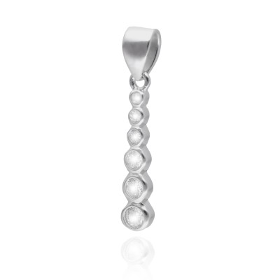 Srebrny wisior Ag 925 z cyrkoniami IM0360922WS