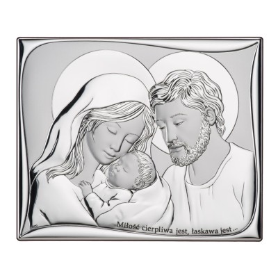 Obrazek Srebrny Święta Rodzina DS11/6