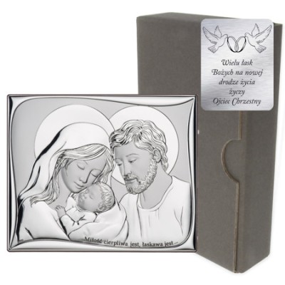 Obrazek Srebrny Święta Rodzina DS11/6