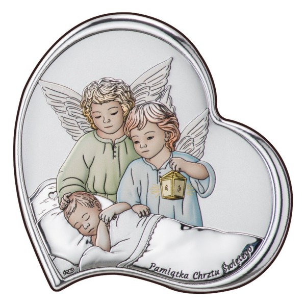 Obrazek Aniołki z latarenką nad dzieckiem DS23/2xc