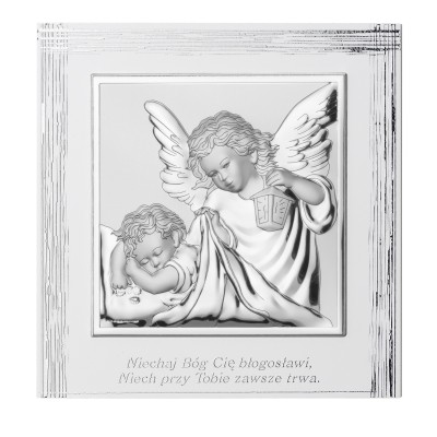 Obrazek srebrny Anioł Stróż 765/4L