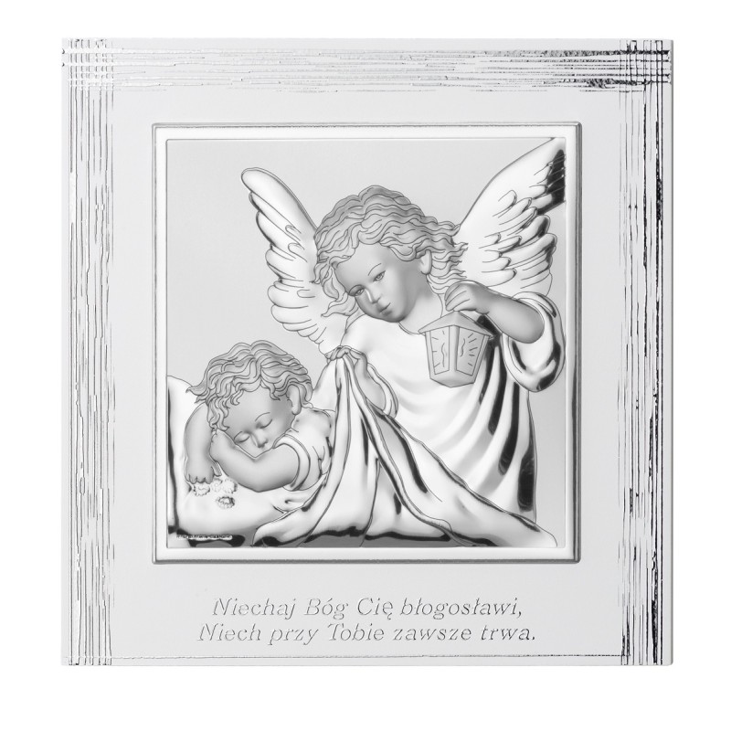 Obrazek srebrny Anioł Stróż 765/4L