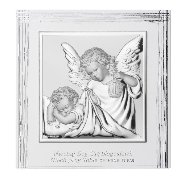 Obrazek srebrny Anioł Stróż 765/4L