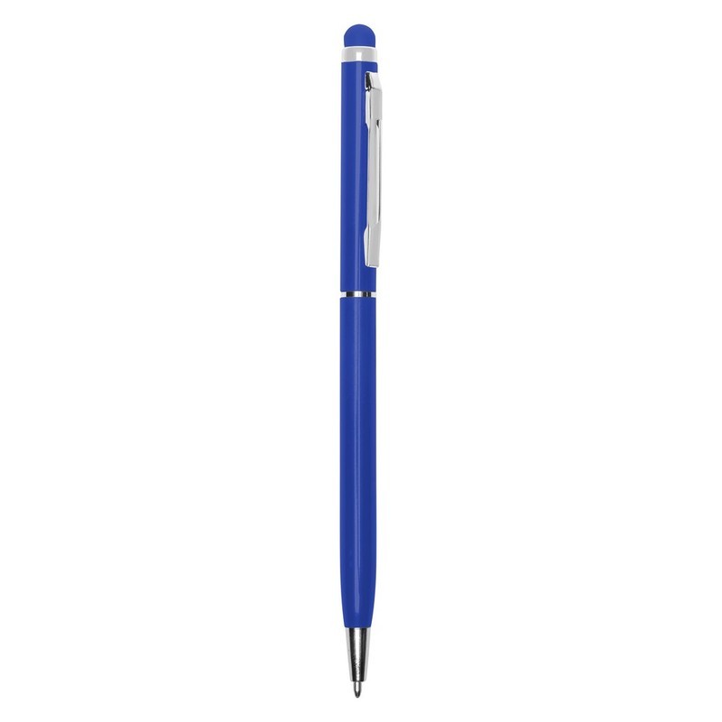 Długopis, touch pen niebieski V1660-11