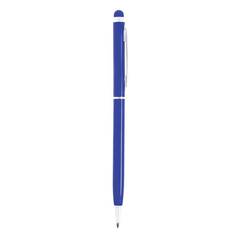Długopis, touch pen niebieski V1660-11