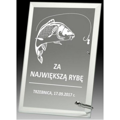 Statuetka szklana
