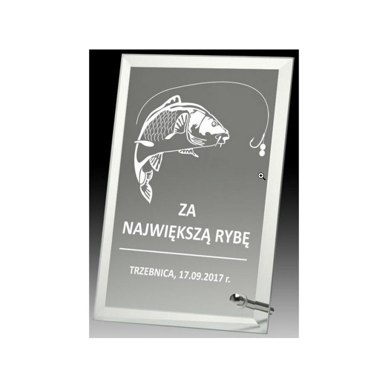 Statuetka szklana
