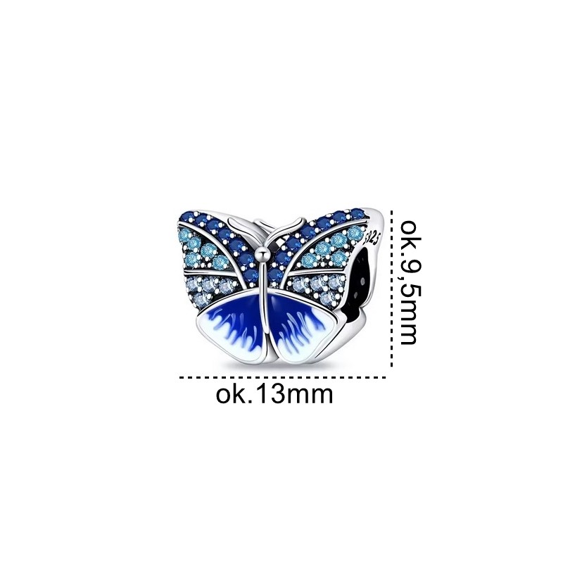 Charms zawieszka srebrna Ag 925 motyl IM0420525CH