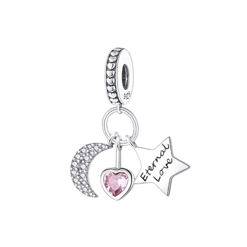 Charms srebrny Ag 925 księżyc gwiazda IM0820525CH