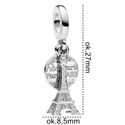 Charms srebrny Ag 925 Wieża Eiffla IM0590525CH