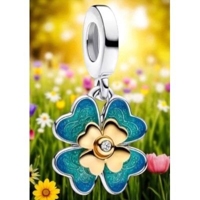 Charms srebrny Ag 925 koniczynka IM0740525CH