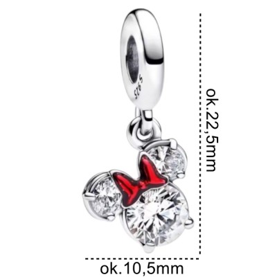 Charms srebrny Ag 925 myszka Minnie IM0660525CH