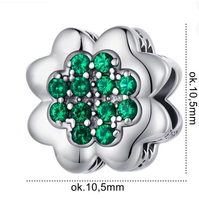 Charms srebrny Ag 925 koniczyna IM0310525CH