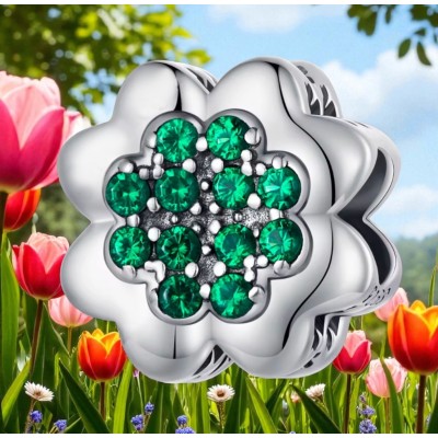 Charms srebrny Ag 925 koniczyna IM0310525CH