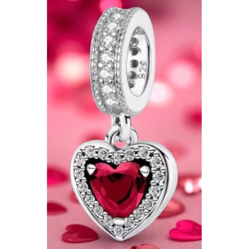 Charms zawieszka srebrna Ag 925 serce IM0790525CH