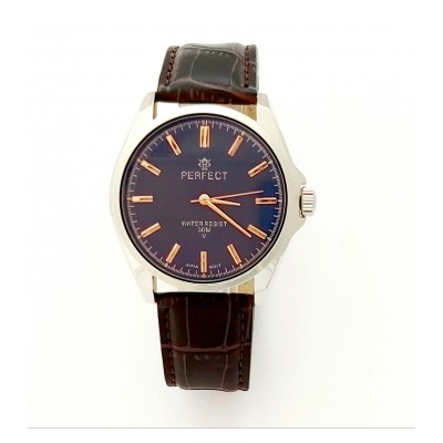  Zegarek męski kwarcowy PERFECT C081/IPS BLUE