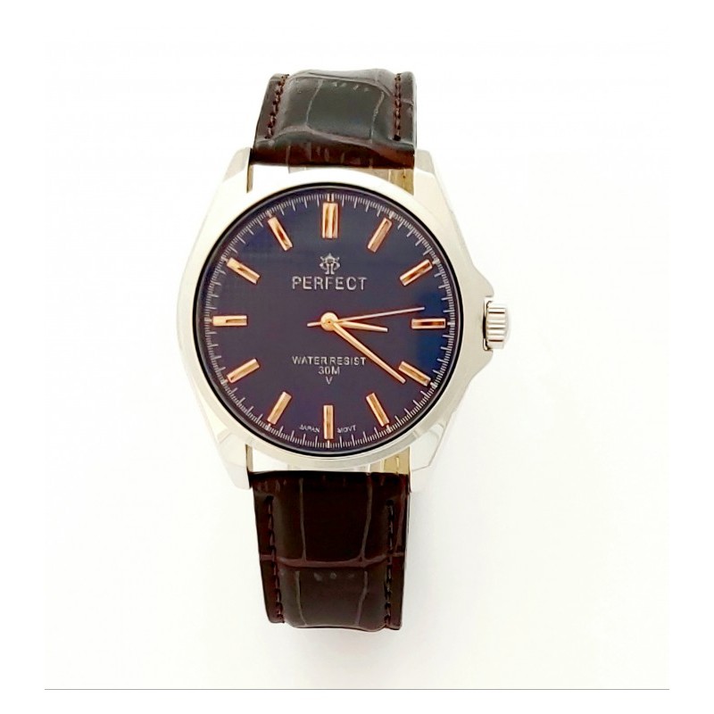 Zegarek męski kwarcowy PERFECT C081/IPS BLUE