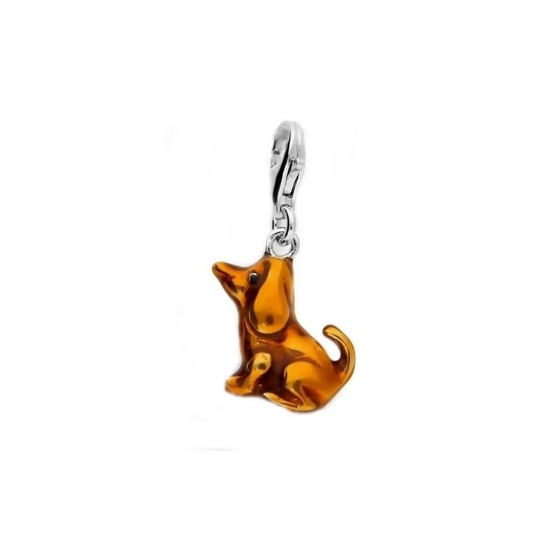 Charms srebrny Ag 925 Piesek CH670921