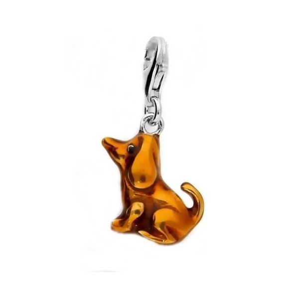 Charms srebrny Ag 925 Piesek CH670921