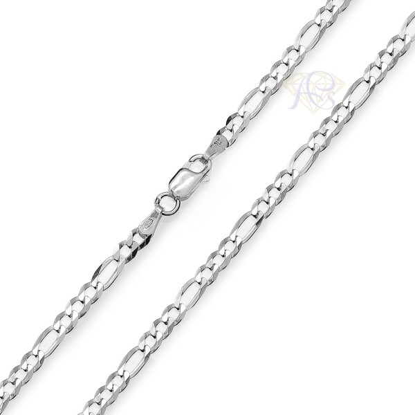 Naszyjnik srebrny Ag925 figaro 1002-080