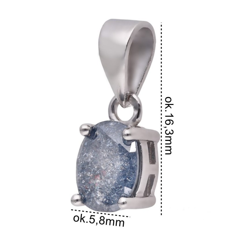 Zawieszka srebrna Ag 925 z cyrkoniami IM0260324PR