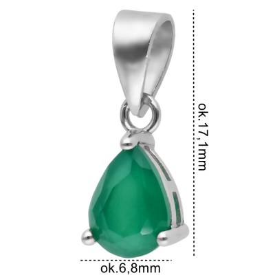 Zawieszka srebrna Ag 925 z cyrkoniami IM0350324PR